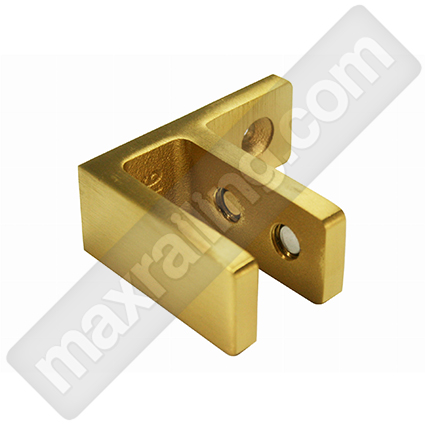 Styklodyrjach gold zlaten sateniran za stena. Златен станиран стъклодържач за стена